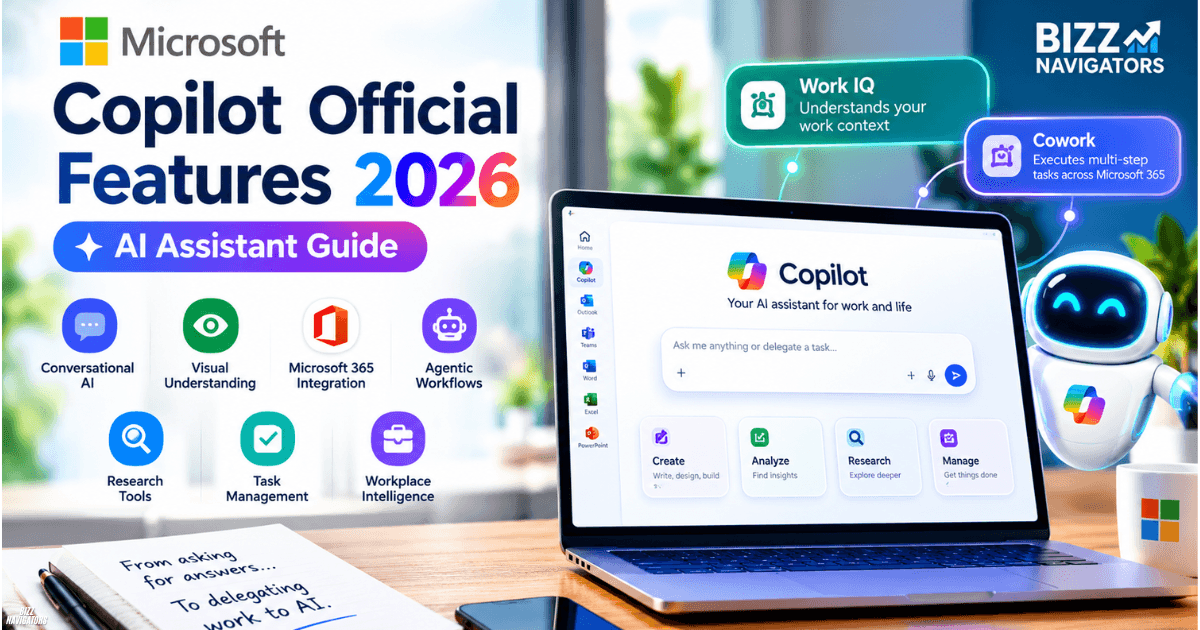 Microsoft Copilot Official Features 2026: AI Assistant