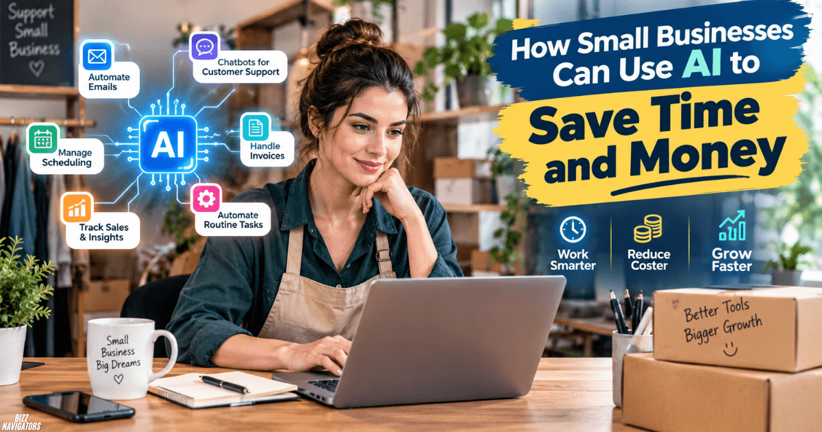 How Small Businesses Can Use AI to Save Time and Money