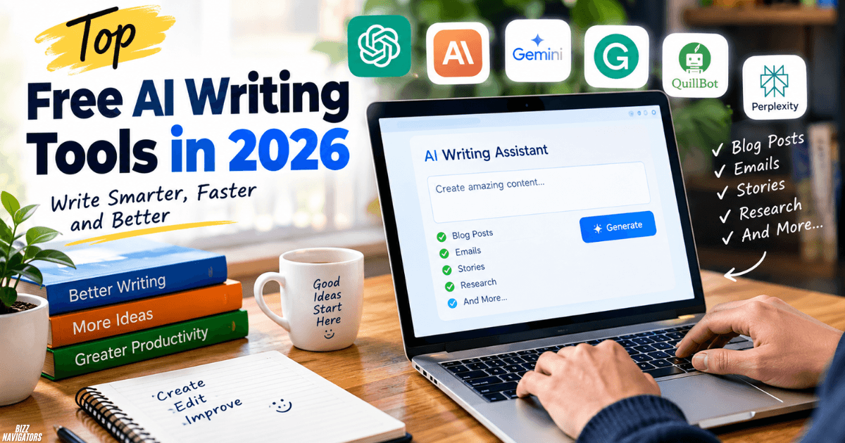Top Free AI Writing Tools in 2026